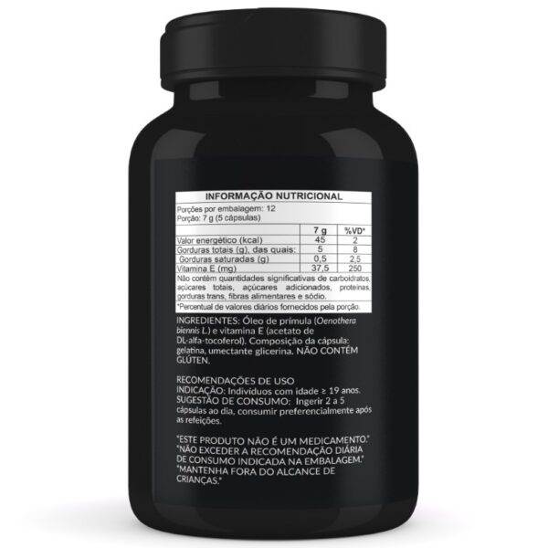 Óleo De Prímula + Vitamina E - 1 Pote com 60 Cápsulas de 1400mg/1000mg de Óleo - Image 2